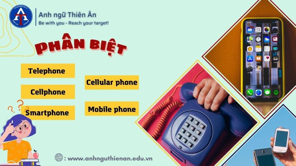 phan biet telephone, cell phone, smartphone, cellular phone - anh ngu thien an