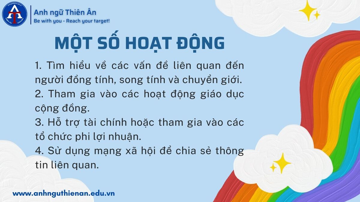 ngay quoc te chong ky thi phan biet doi xu voi nguoi dong tinh song tinh và chuyen gioi – anh ngu thien an
