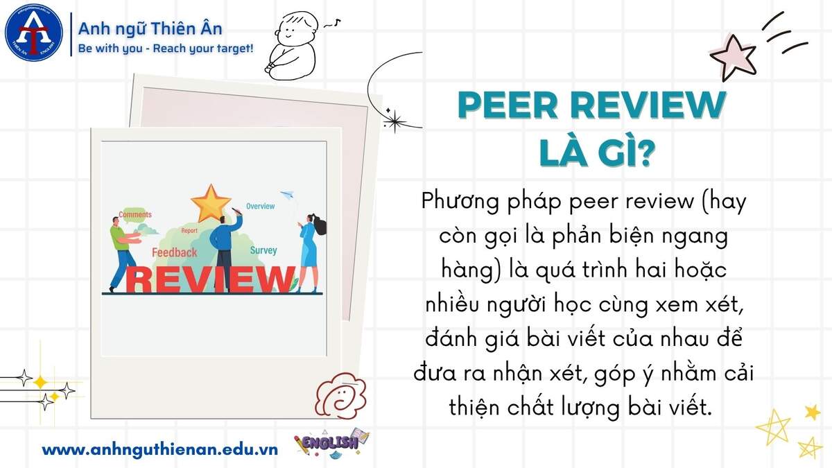 phuong phap peer review khi luyen viet tieng anh - anh ngu thien an