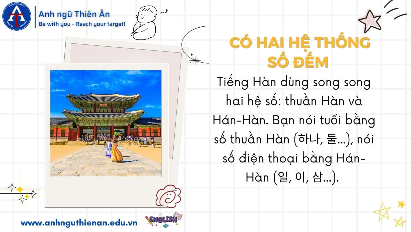 10 diem thu vi cua tieng han - anh ngu thien an