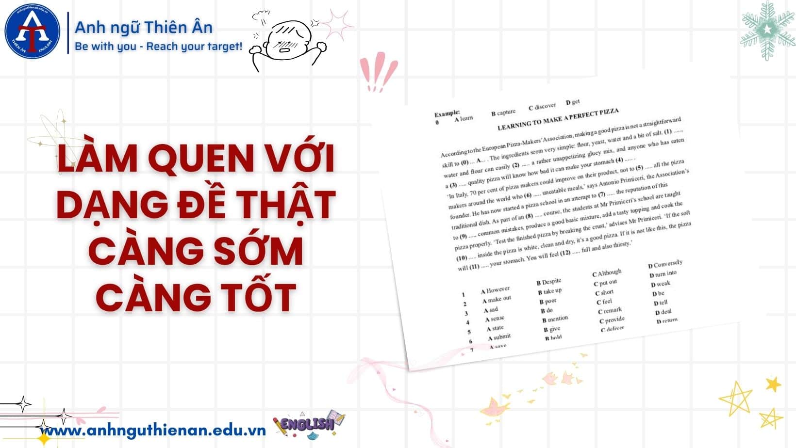 kinh nghiem on fce b2 first - anh ngu thien an