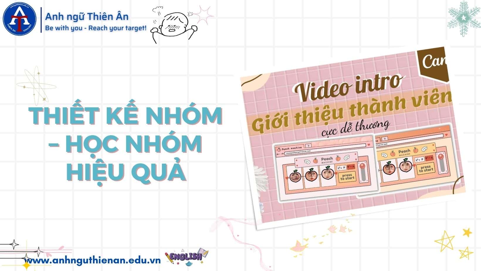 ung dung canva trong viec hoc tieng anh - anh ngu thien an