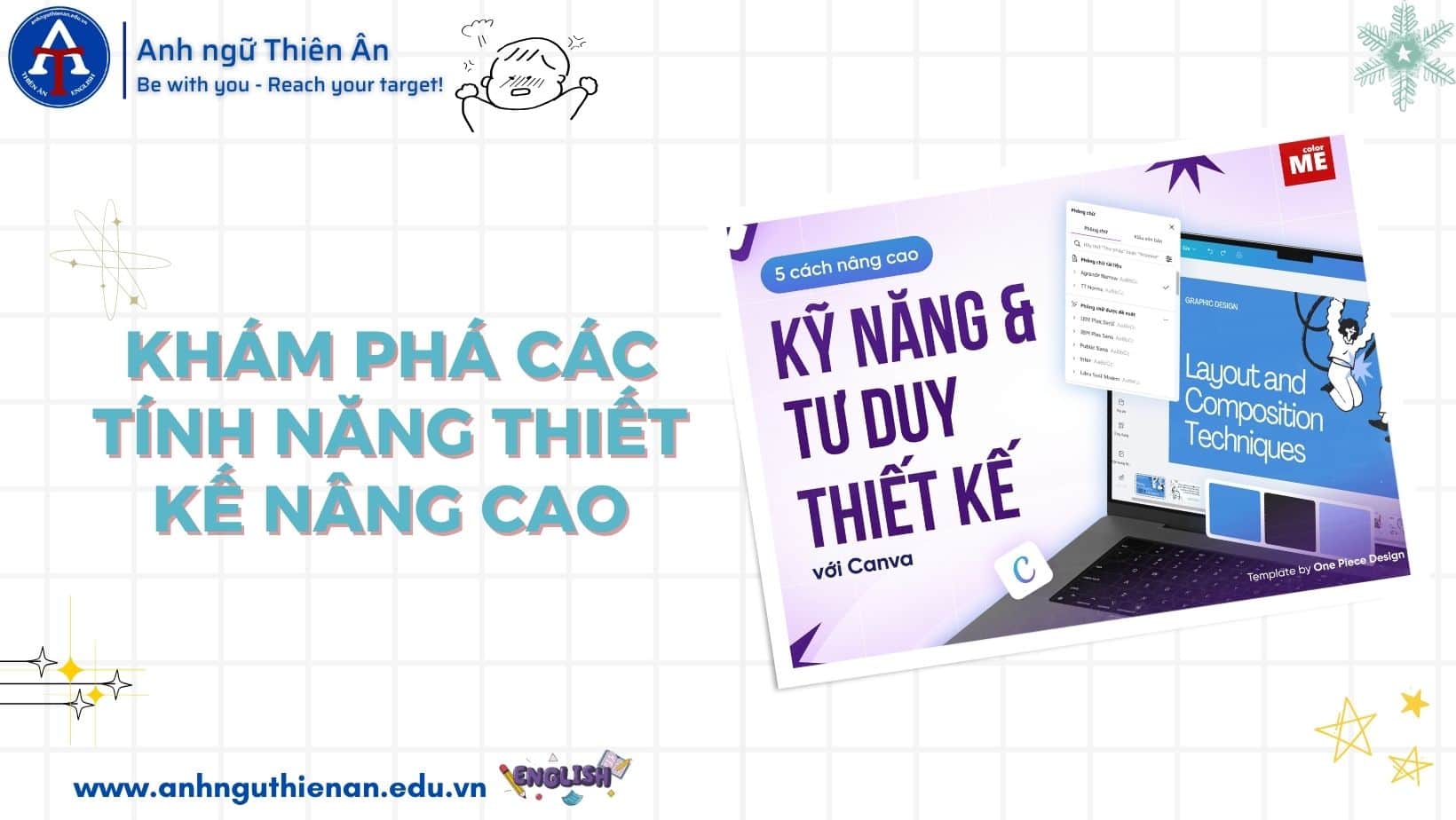 ung dung canva trong viec hoc tieng anh - anh ngu thien an